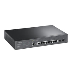 TP-Link JetStream TL-SG3210 8-Port Metal Gigabit L2+ Managed Switch with 2 SFP Slots