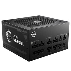 MSI 650W (MAG A650GL) ATX 3.0 PSU, Fully Modular, 80+/Cybenetics Gold, LLC Full-Bridge