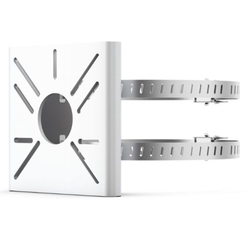 TP - LINK (VMB - 350) VIGI Network Camera Pole Mounting Bracket, Compatible with Bullet and PT VIGI Cameras, White - FIXgenie