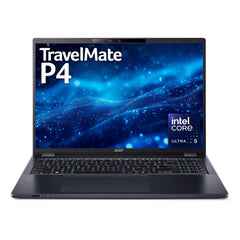Acer TravelMate P4 TMP416-53-TCO-50Y0 Laptop, 16 Inch IPS Screen, Intel Core Ultra 5 125U Processor, 16GB DDR5 RAM, 512GB SSD, Windows 11 Pro