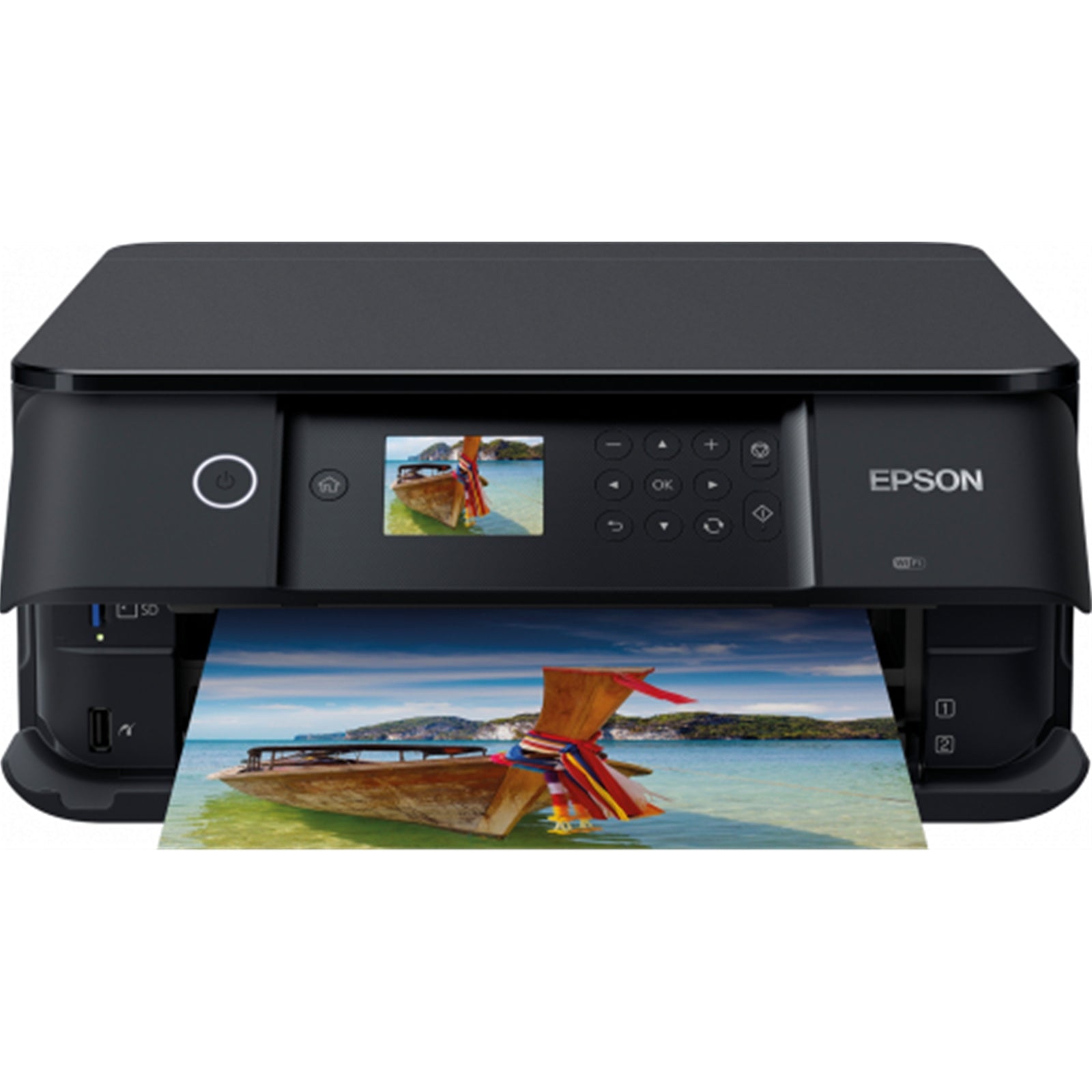Epson Expression Premium XP - 6100 C11CG97401 Inket Printer, Colour, Wireless, All - in - One, Duplex, 6.1cm LCD Touchscreen Display - FIXgenie