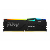 Kingston FURY Beast (KF560C36BBEA-8) 8GB System Memory, 60000MT/s, DDR5, CL36, DIMM, RGB, Black