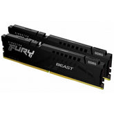 Kingston FURY Beast (KF560C36BBEK2-16) 16GB (8GB x 2) System Memory, 6000MT/s, DDR5, CL36, DIMM, Black