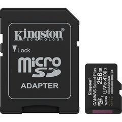 Kingston Canvas Select Plus 256GB Micro SD Claad 10 UHS-I Flash Card, Lifetime Warranty