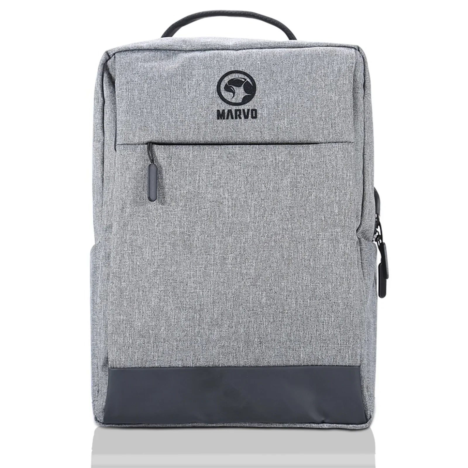 Marvo Scorpion Urbano 20 Black Waterproof 15.6 Inch Laptop Backpack with USB Charging Port (Grey) - FixGenie