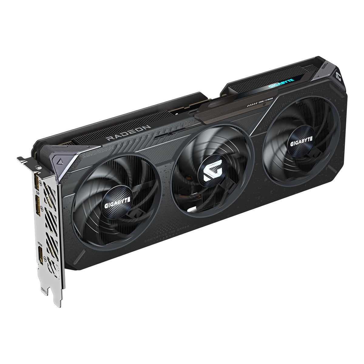Gigabyte Radeon RX 9060 XT GAMING OC 8GB GDDR6 Graphics Card, 2048 Streams, 3320 MHz Boost Clock, Triple Fan, RGB, 2x DisplayPorts / 2x HDMI Ports - FIXgenie