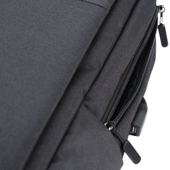 Marvo Scorpion Urbano 20 Black Waterproof 15.6 Inch Laptop Backpack with USB Charging Port (Black) - FixGenie
