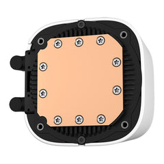 DeepCool LE720 White AIO Cooler, 3x120mm ARGB PWM Fan, Copper Heatsink, Aluminium Radiator, Intel/AMD - FIXgenie