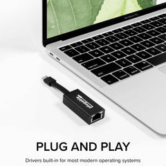 Plugable USB - TE1000 USB - C to Gigabit Ethernet Adapter - FIXgenie