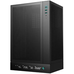 Deepcool CH170 Digital Mini - ITX Case - High Airflow, Supports Water Cooling, Ultra - Quiet Operation, Compact Design for Efficient Space Management - FIXgenie