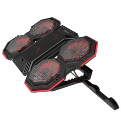 Marvo Scorpion FN-41 Atlas 60 USB Powered Six Fan Laptop Cooling Stand (Black) - FixGenie