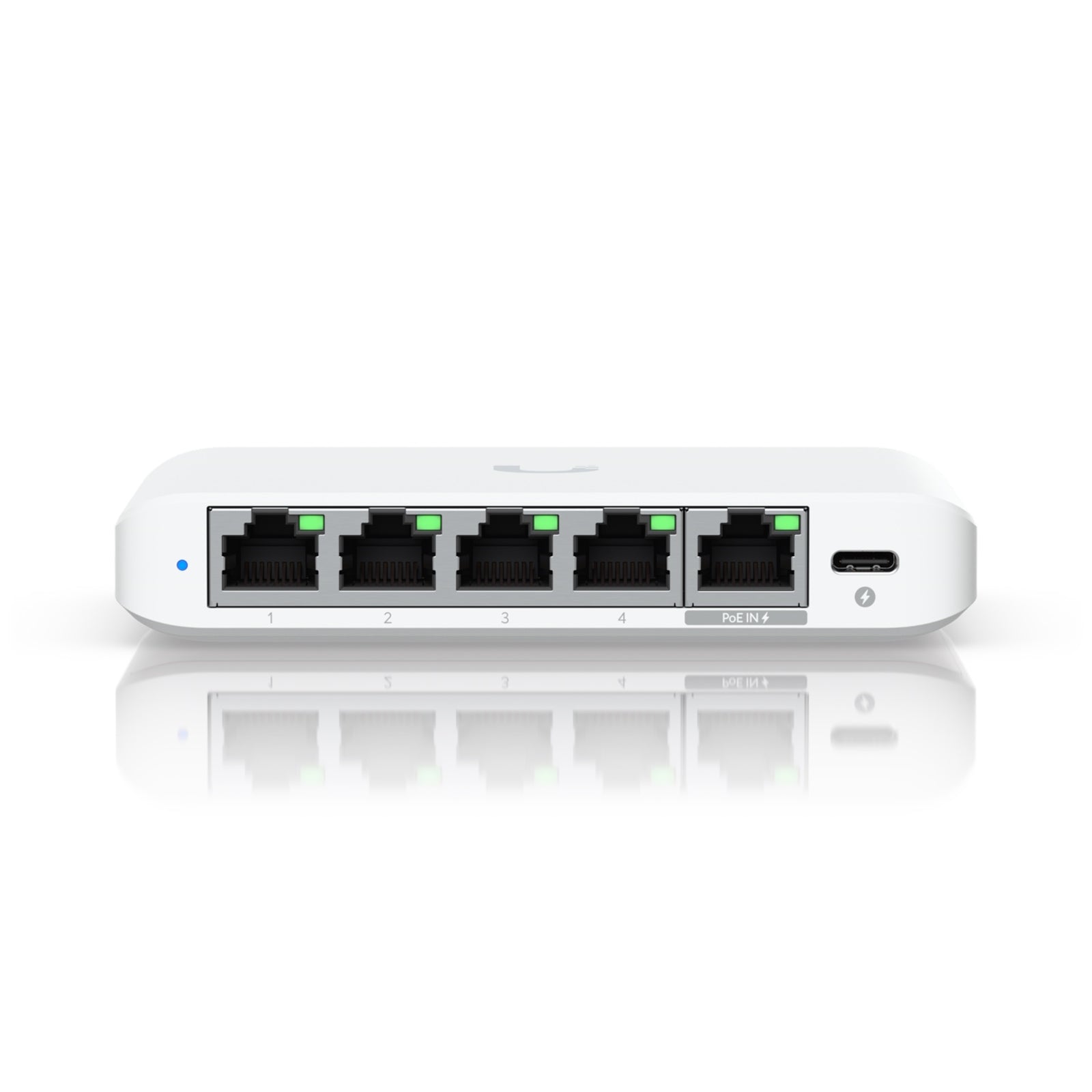Ubiquiti USW - FLEX - 2.5G - 5 UniFi Flex 2.5G Ultra Compact 5 Port POE/USB - C Powered Managed Switch - FIXgenie