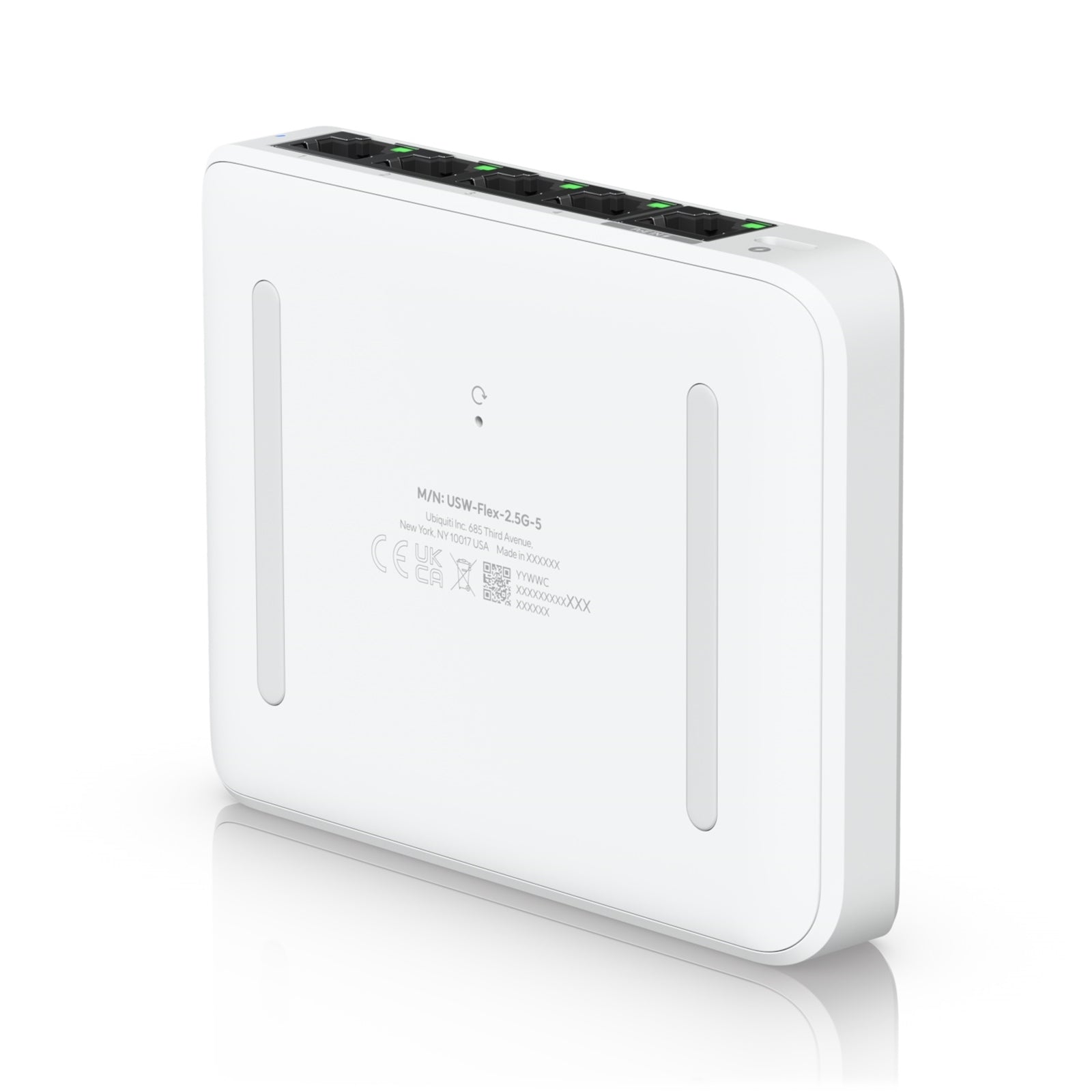 Ubiquiti USW - FLEX - 2.5G - 5 UniFi Flex 2.5G Ultra Compact 5 Port POE/USB - C Powered Managed Switch - FIXgenie