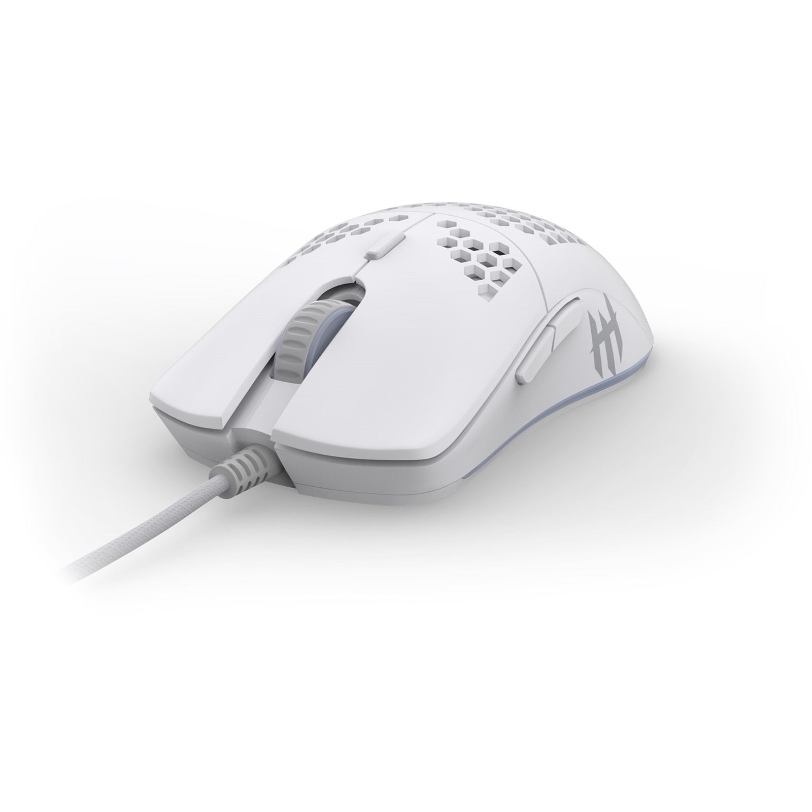 Tecware Exo Elite Lightweight 16000dpi RGB USB Gaming Mouse White - FIXgenie
