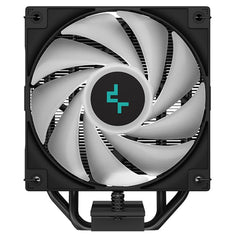 DeepCool AG400 Black ARGB V2 CPU Air Cooler, 120mm PWM Fan, 4 Direct Touch Heat Pipes, Addressable RGB, LGA1851/1700/1200, AM5/AM4 Compatible, High - Performance Single Tower Cooler - FIXgenie
