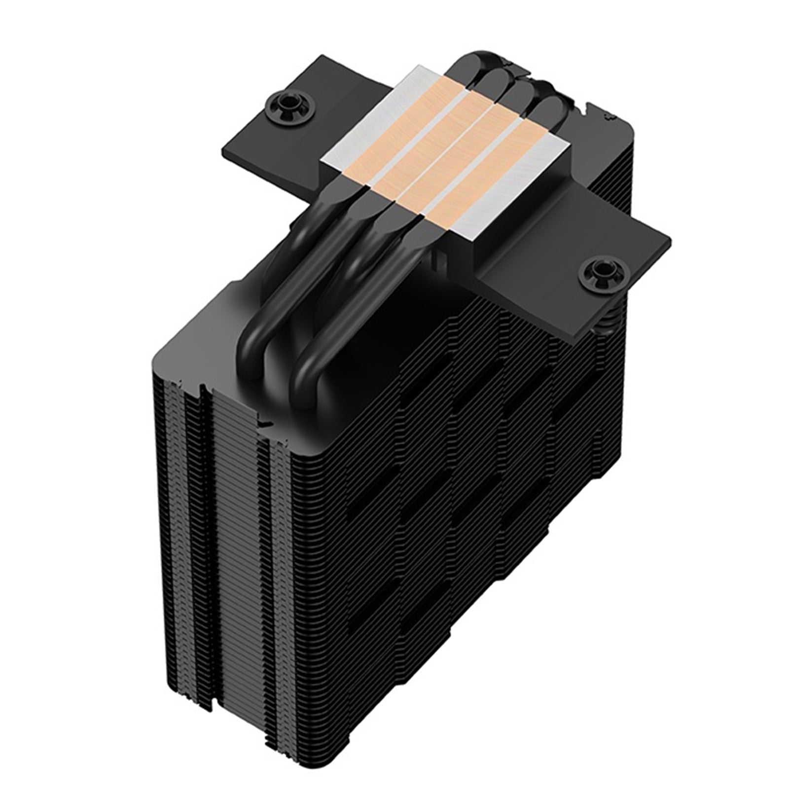 DeepCool AG400 Black ARGB V2 CPU Air Cooler, 120mm PWM Fan, 4 Direct Touch Heat Pipes, Addressable RGB, LGA1851/1700/1200, AM5/AM4 Compatible, High - Performance Single Tower Cooler - FIXgenie