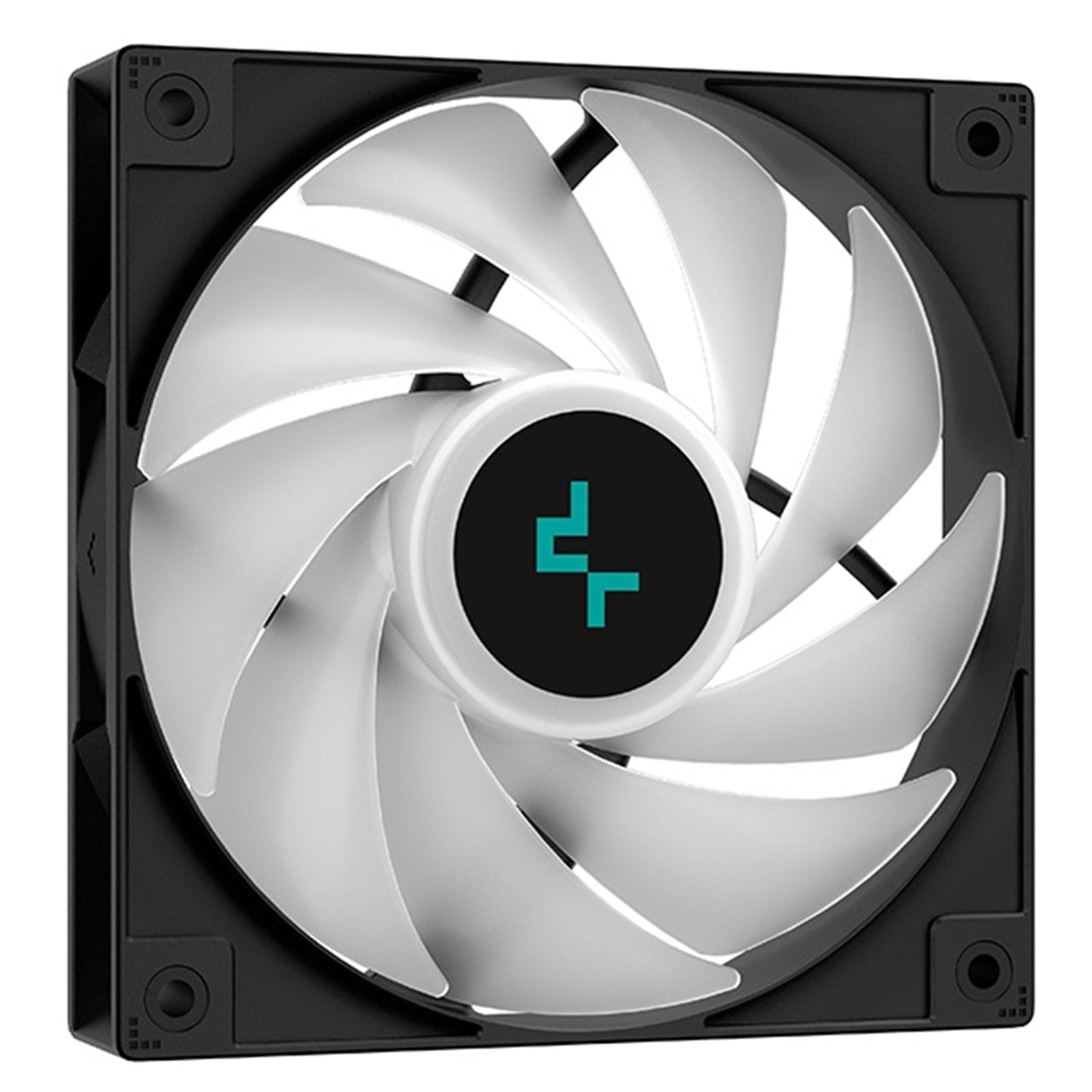 DeepCool AG400 Black ARGB V2 CPU Air Cooler, 120mm PWM Fan, 4 Direct Touch Heat Pipes, Addressable RGB, LGA1851/1700/1200, AM5/AM4 Compatible, High - Performance Single Tower Cooler - FIXgenie