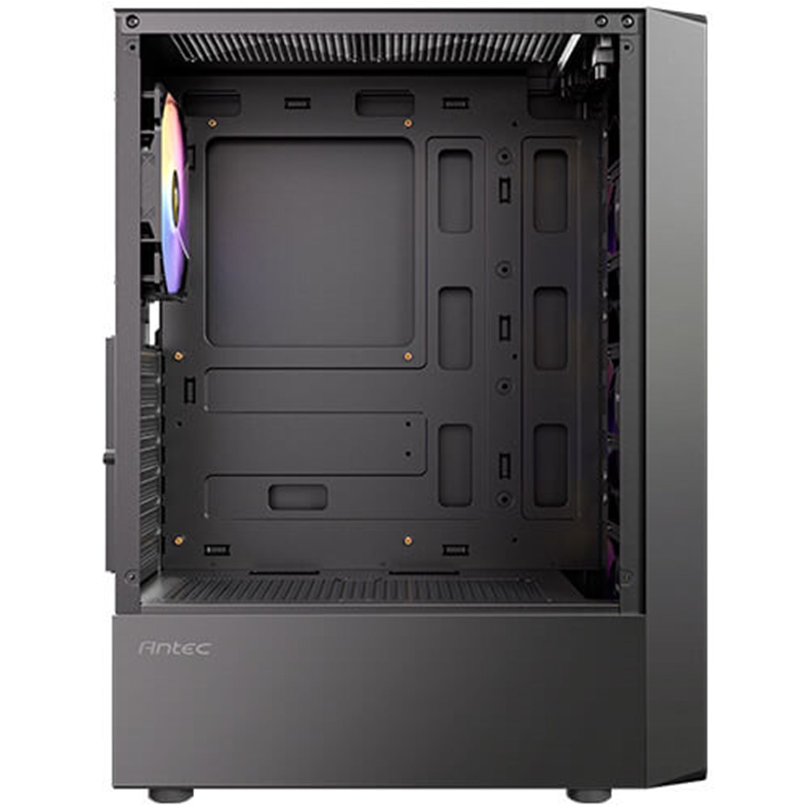 Antec AX26 RGB Elite Mid - Tower Gaming PC Case - Pre - Installed 4 x 120mm Fixed - RGB Fans, Tempered Glass Side Panel, High - Airflow Mesh Front - ATX/Micro - ATX/ITX - FIXgenie