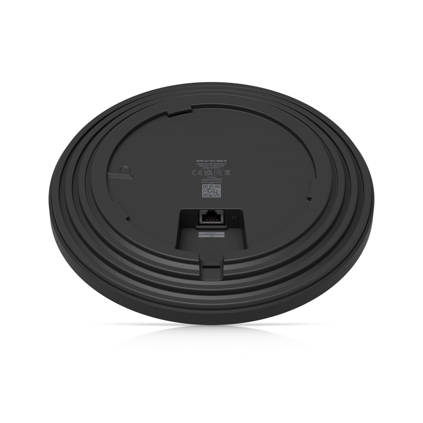 Ubiquiti U7 - PRO - XGS UniFi 7 Pro XGS Ceiling Mounted 8 Stream WiFi 7 6GHz 10GbE Access Point - Black - FIXgenie