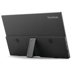 Viewsonic VA1650 16 inch USB - C Lightweight Portable IPS Monitor, Full HD, 60Hz, HDMI (v1.4), VESA, Built in Foldable Stand - FIXgenie