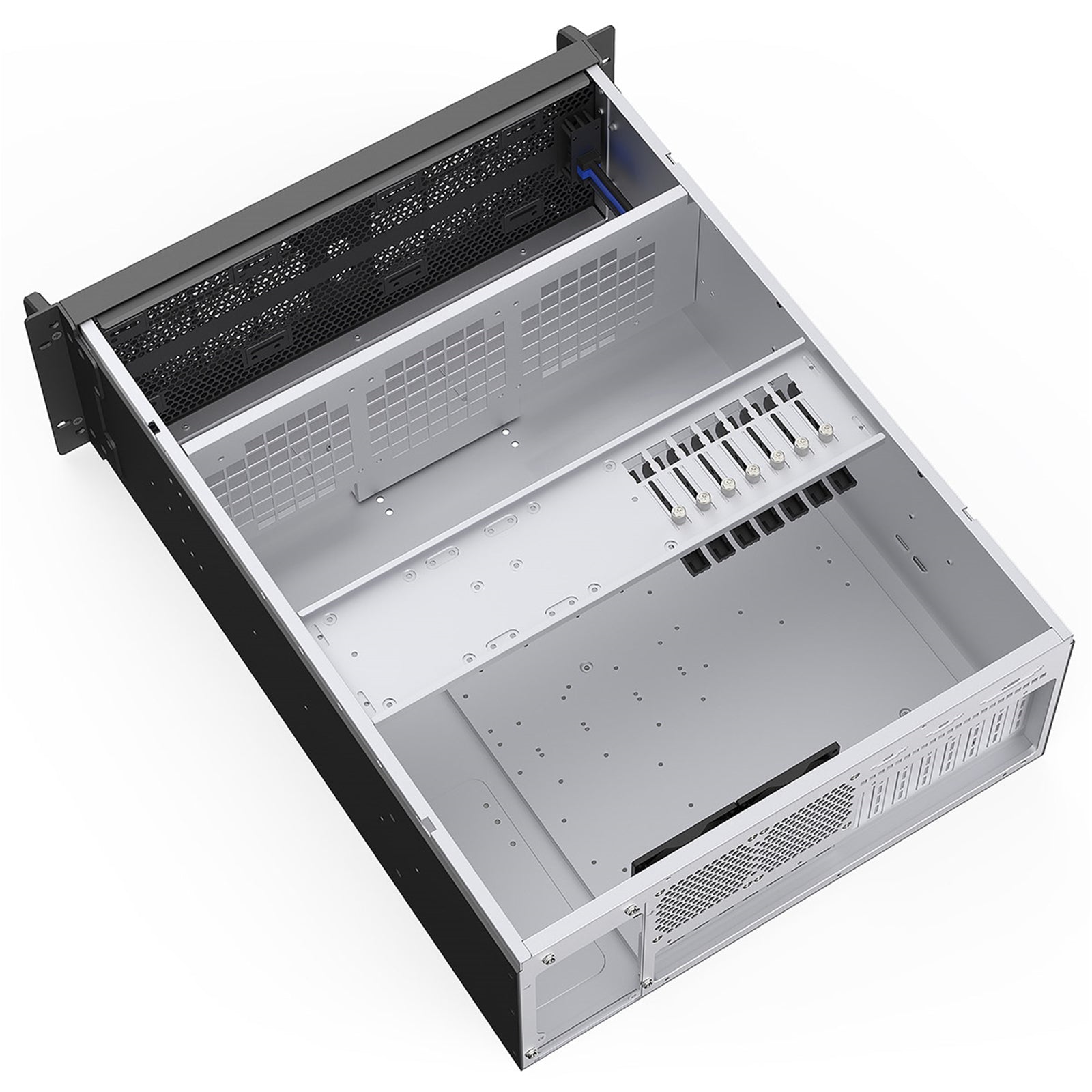 Codegen CSCG4U600GP 4U Rackmount Server Case, 600mm Deep, SSI - EEB/E - ATX/ATX/Micro - ATX Compatible, 8 PCI Expansion Slots, Dual 80mm PWM Cooling Fans, USB - C & USB 3.0 - FIXgenie