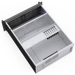 Codegen CSCG4U600GP 4U Rackmount Server Case, 600mm Deep, SSI - EEB/E - ATX/ATX/Micro - ATX Compatible, 8 PCI Expansion Slots, Dual 80mm PWM Cooling Fans, USB - C & USB 3.0 - FIXgenie