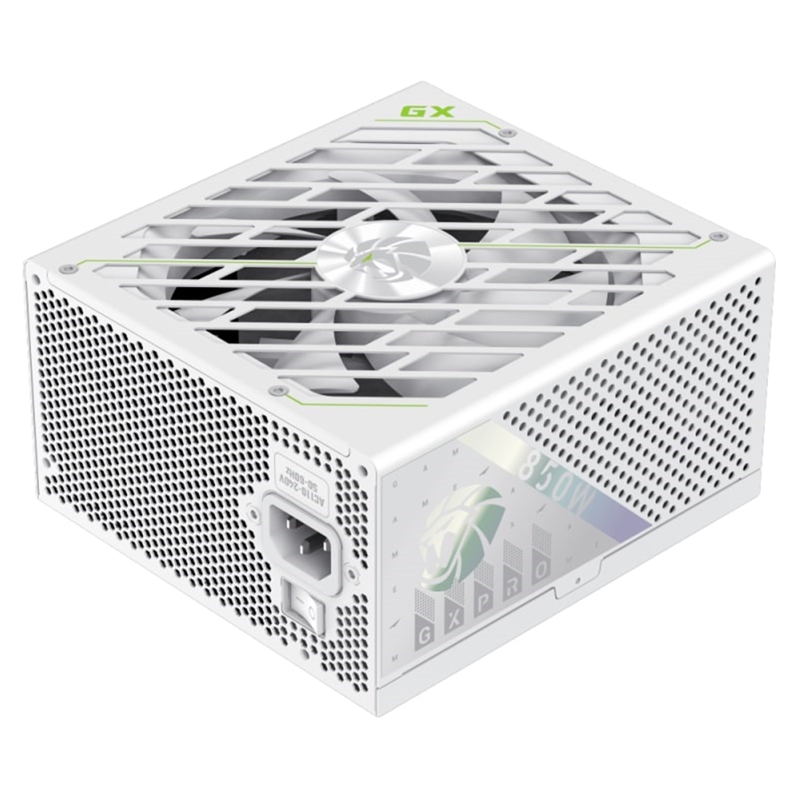GAMEMAX GX - 850 Pro Modular 80 Plus Gold ATX3.0 PCIe 5.0 PSU With 135mm FDB Fan, White - FIXgenie