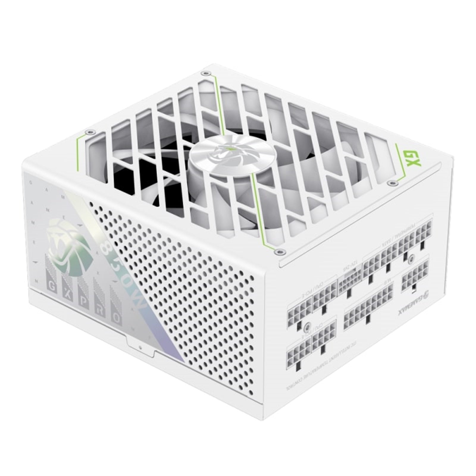 GAMEMAX GX - 850 Pro Modular 80 Plus Gold ATX3.0 PCIe 5.0 PSU With 135mm FDB Fan, White - FIXgenie