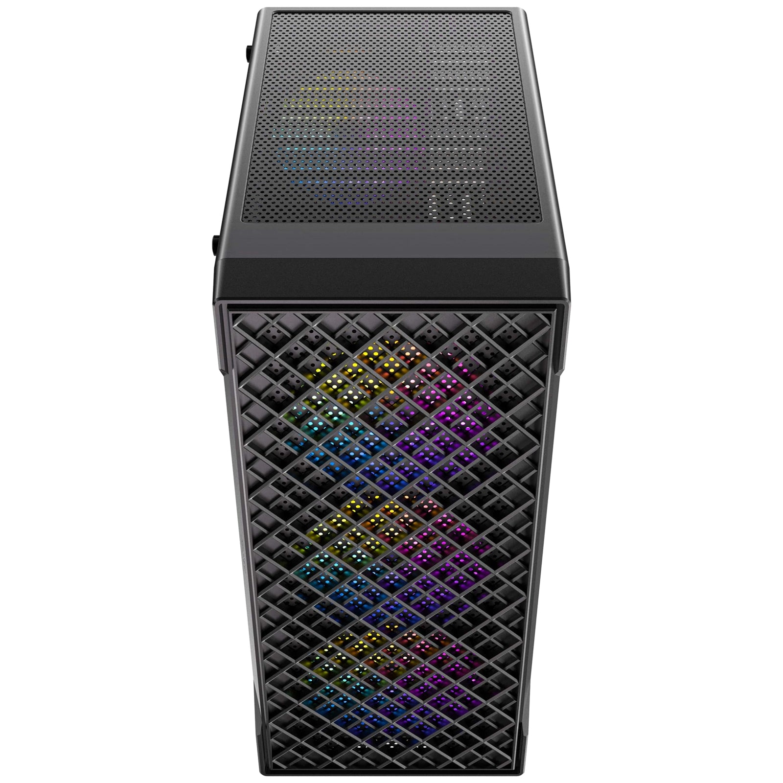 Antec VX320 ARGB Mid - Tower Gaming PC Case - Pre - Installed 4 x 120mm ARGB Fans, Tempered Glass Side Panel, High - Airflow Mesh Front - ATX/Micro - ATX/ITX - FIXgenie