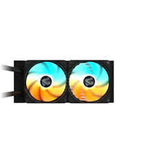 GIGABYTE GP - GIGABYTE Gaming 240 All - in - One Liquid CPU Cooler with 240mm Radiator, ARGB Lighting, Teflon Tubing and Magnetic Rotating Cover - FIXgenie