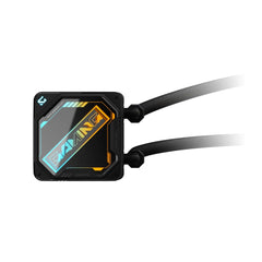 GIGABYTE GP - GIGABYTE Gaming 240 All - in - One Liquid CPU Cooler with 240mm Radiator, ARGB Lighting, Teflon Tubing and Magnetic Rotating Cover - FIXgenie