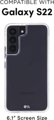 CASE - MATE Tough Clear Series Case for Samsung Galaxy S22 Clear 15 ft Drop Protec - FIXgenie