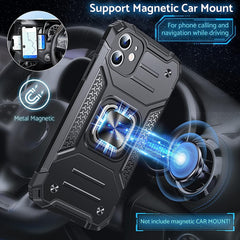 iPhone 11 Case Military Grade Shockproof Protective Phone Case Cover w/ Ring Sta - FIXgenie