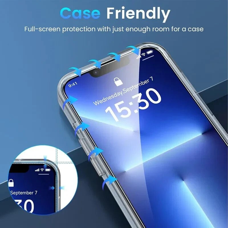 2x Screen Protector For iPhone 16 Series Tempered Glass - FIXgenie