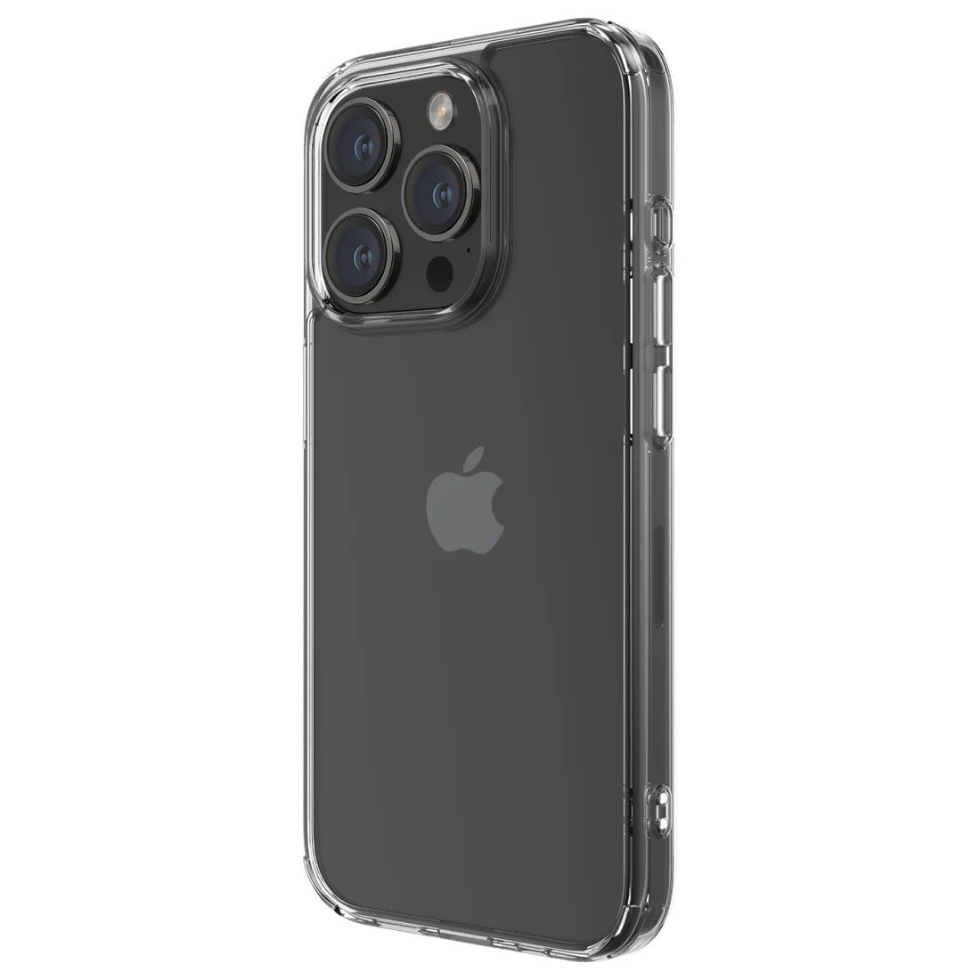 QDOS Hybrid Crystal Clear Rigid Case For iPhone 13, 14, 15, 15 Pro, 15 Pro Max - FIXgenie