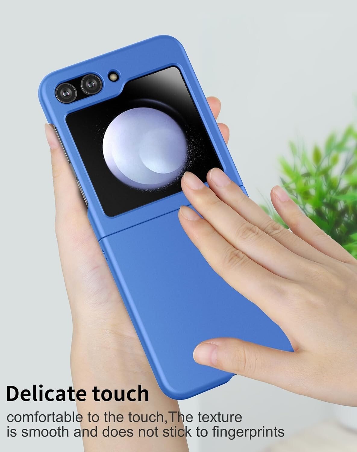 Samsung Galaxy Z Flip 5 Slim Case Premium Thin Full Protection Matte Blue - FIXgenie