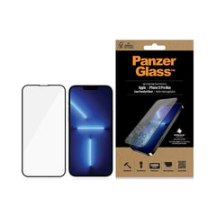 PanzerGlass Edge - to - Edge Anti - bacterial Screen Protector for iPhone 13 Pro Max - FIXgenie