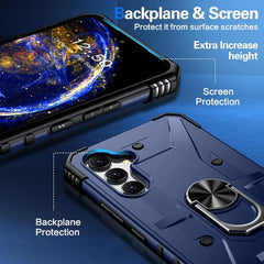 Samsung Galaxy A54 Heavy Duty Case Cover w/ Screen and Camera Protector Blue - FIXgenie