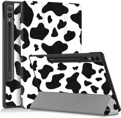 For Samsung Galaxy Tab S9 11'' Case Smart Book Stand Cover Cute Cow - FIXgenie