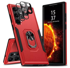 Samsung Galaxy S23 Ultra Shockproof Case Cover with Camera Lens Protector - FIXgenie