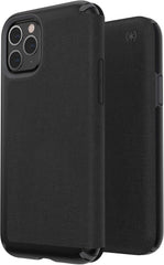 Speck Presidio Folio Wallet Case for iPhone 11 Pro Heathered Black/Slate Grey - FIXgenie