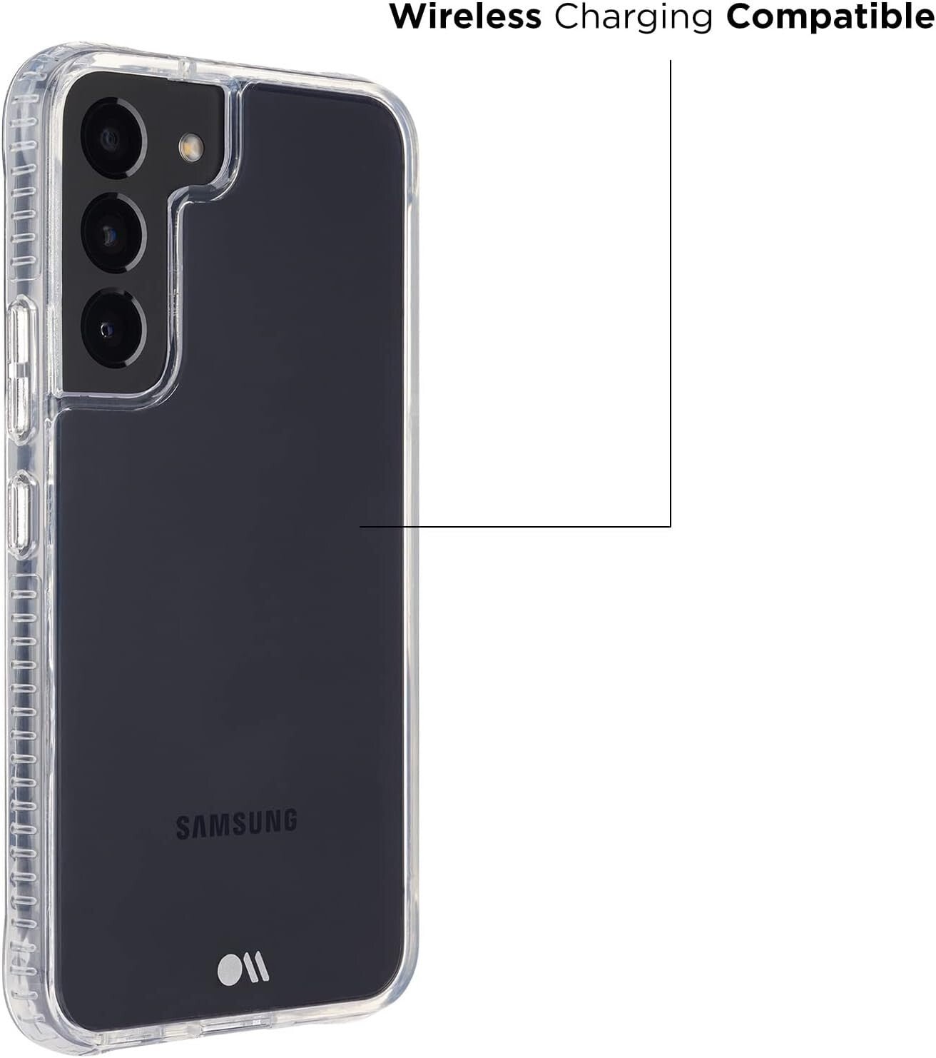 CASE - MATE Tough Clear Series Case for Samsung Galaxy S22 Clear 15 ft Drop Protec - FIXgenie