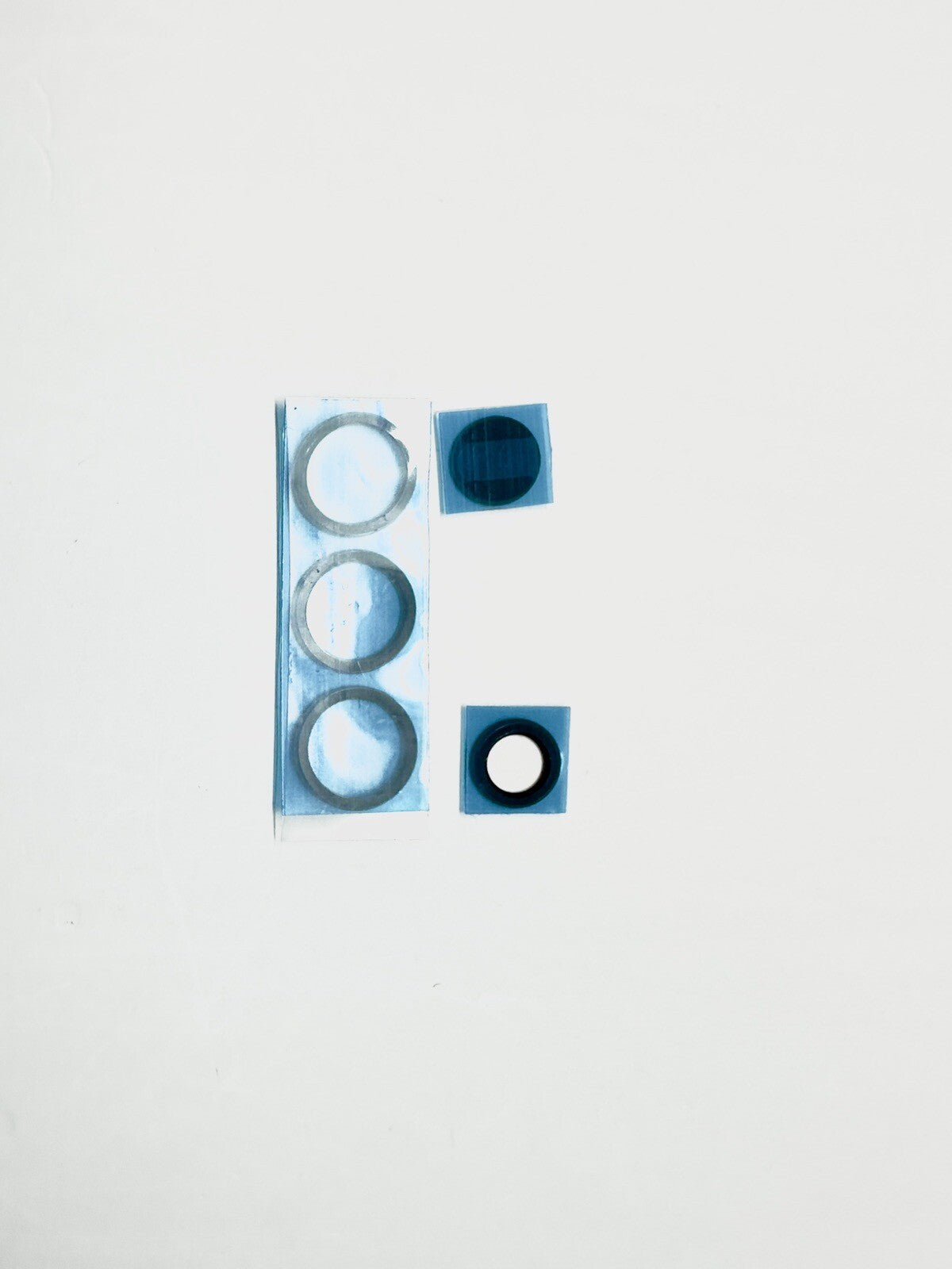 Camera Lens Glass for Samsung Galaxy S21 Ultra With Adhesive Set - FIXgenie