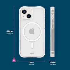 CASE - MATE Tough Plus MagSafe Case for iPhone 12/13 Mini Shockproof MagSafe - FIXgenie