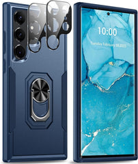 Samsung Galaxy S23 Ultra Shockproof Case Cover with Camera Lens Protector - FIXgenie