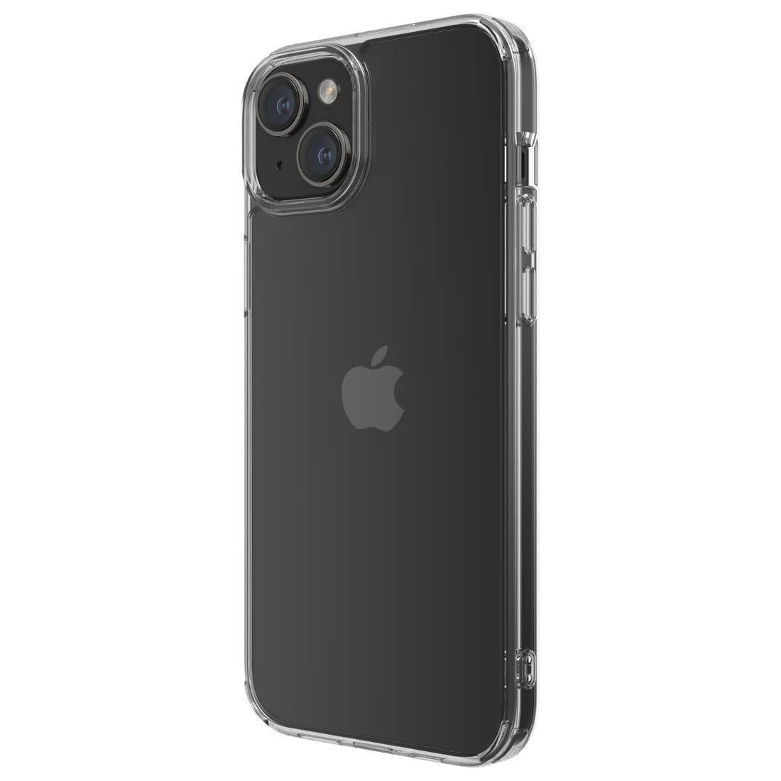 QDOS Hybrid Crystal Clear Rigid Case For iPhone 13, 14, 15, 15 Pro, 15 Pro Max - FIXgenie