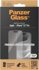 PanzerGlass Classic Fit Screen Protector for Apple iPhone 15 Pro - FIXgenie