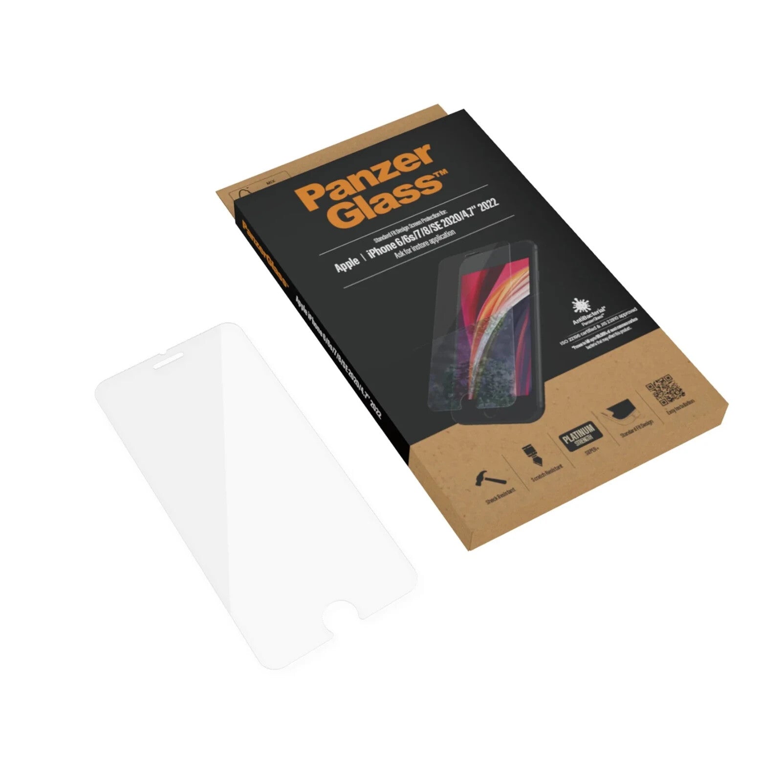 PanzerGlass® Screen Protector iPhone 8 | 7 | 6s | 6 | SE (2020/2022) | Standard - FIXgenie