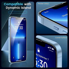 2x Screen Protector For iPhone 16 Series Tempered Glass - FIXgenie