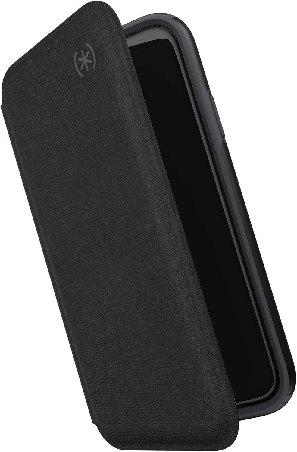 Speck Presidio Folio Wallet Case for iPhone 11 Pro Heathered Black/Slate Grey - FIXgenie